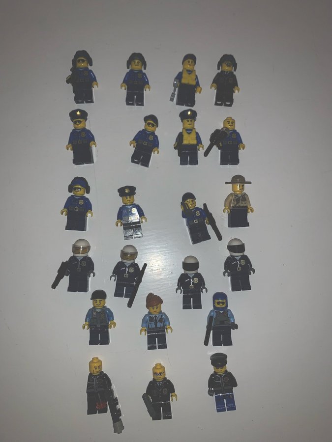 Lego Minifigurer - Polis