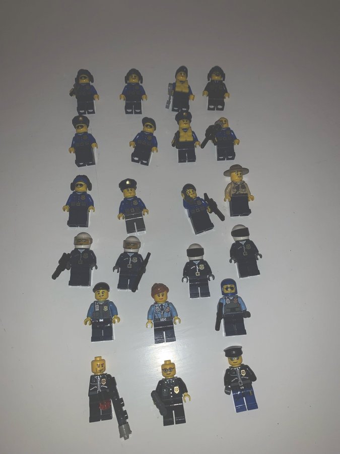 Lego Minifigurer - Polis