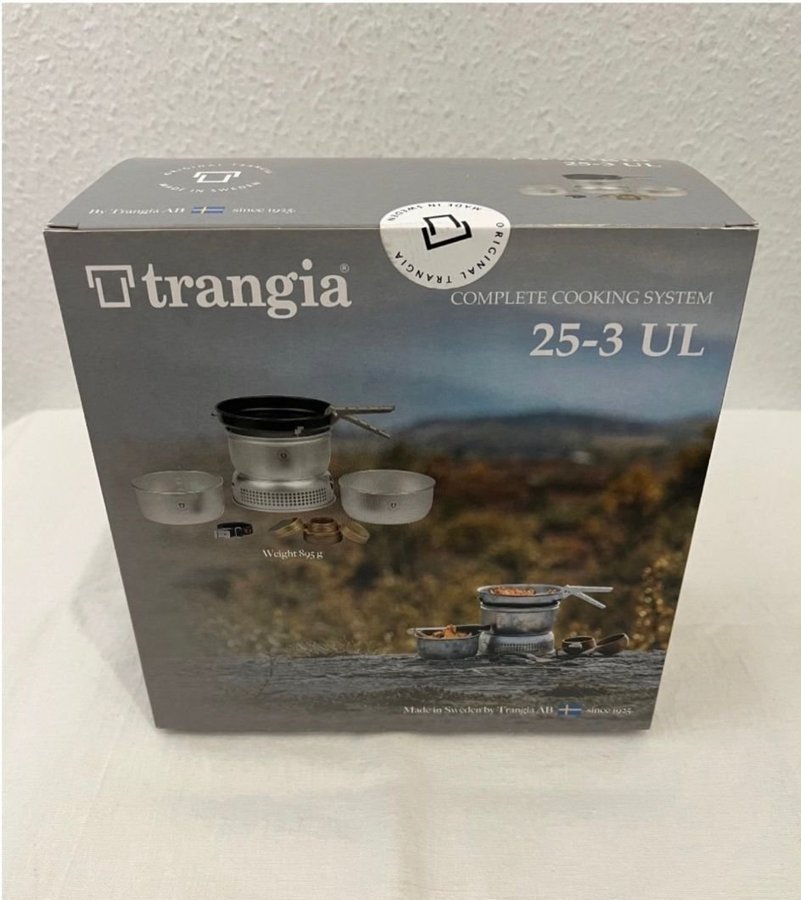 Trangia Stormkök 25-3 UL Campingkök Spritkök Camping set NYTT