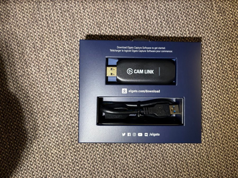 [NYSKICK] Elgato Cam Link 4K för PC/Mac i mycket bra skick