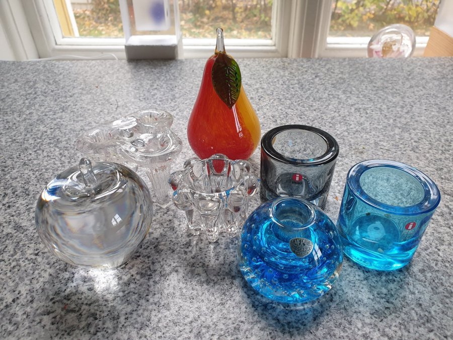 Iittala ljuslyktor Göran Gräff Glas