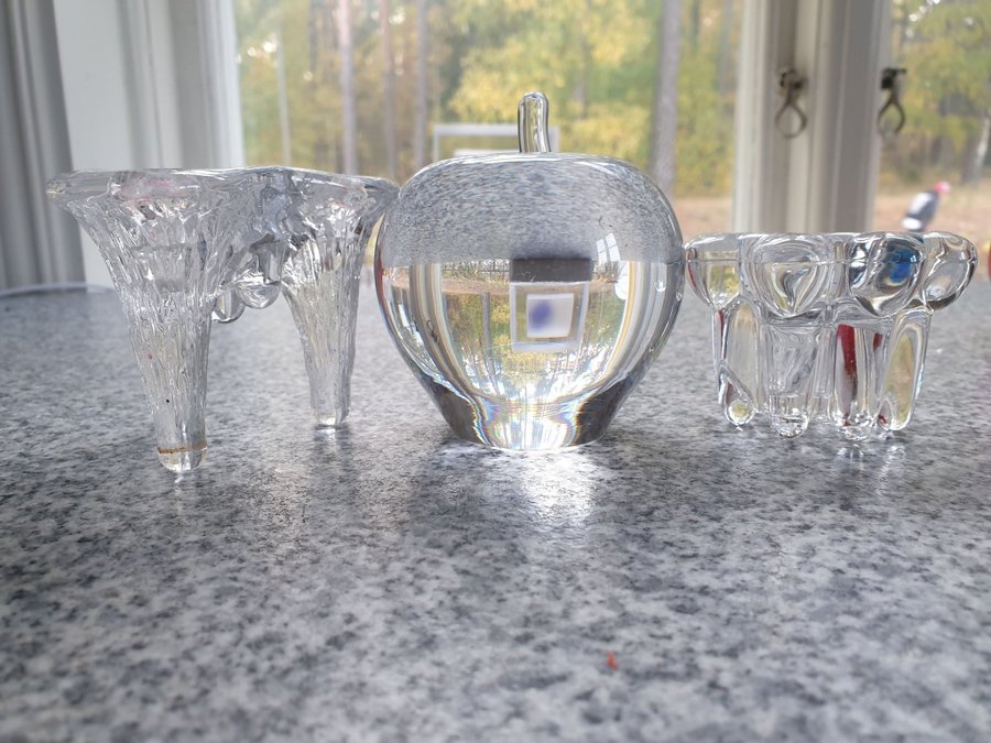 Iittala ljuslyktor Göran Gräff Glas