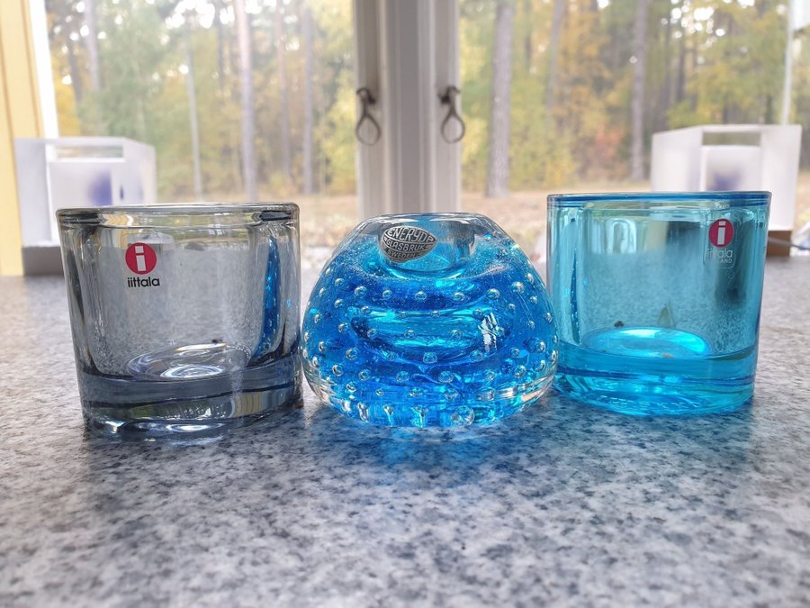 Iittala ljuslyktor Göran Gräff Glas