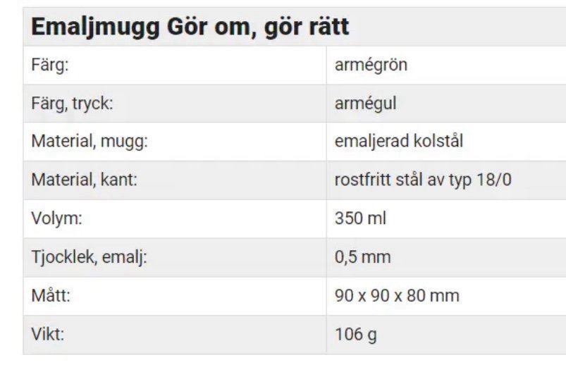 ’REA 2 st Emaljmuggar i rostfritt material. BUD.