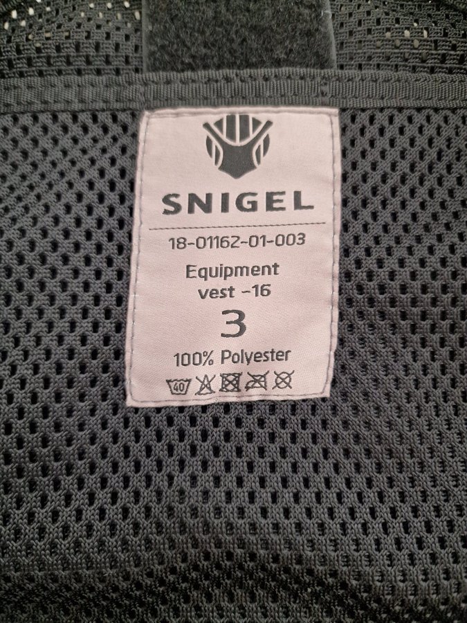 Snigel Tactical Vest Storlek 3