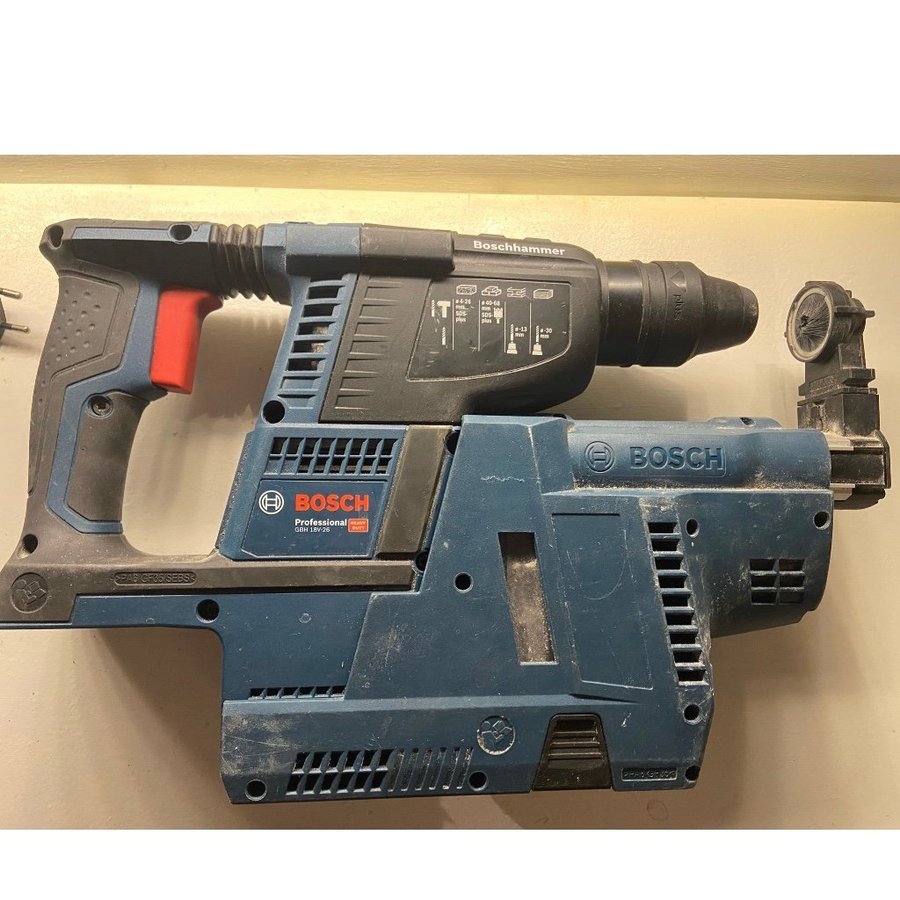 Bosch GBH 18V-26 SDS-plus slagborrmaskin med dammsugaren