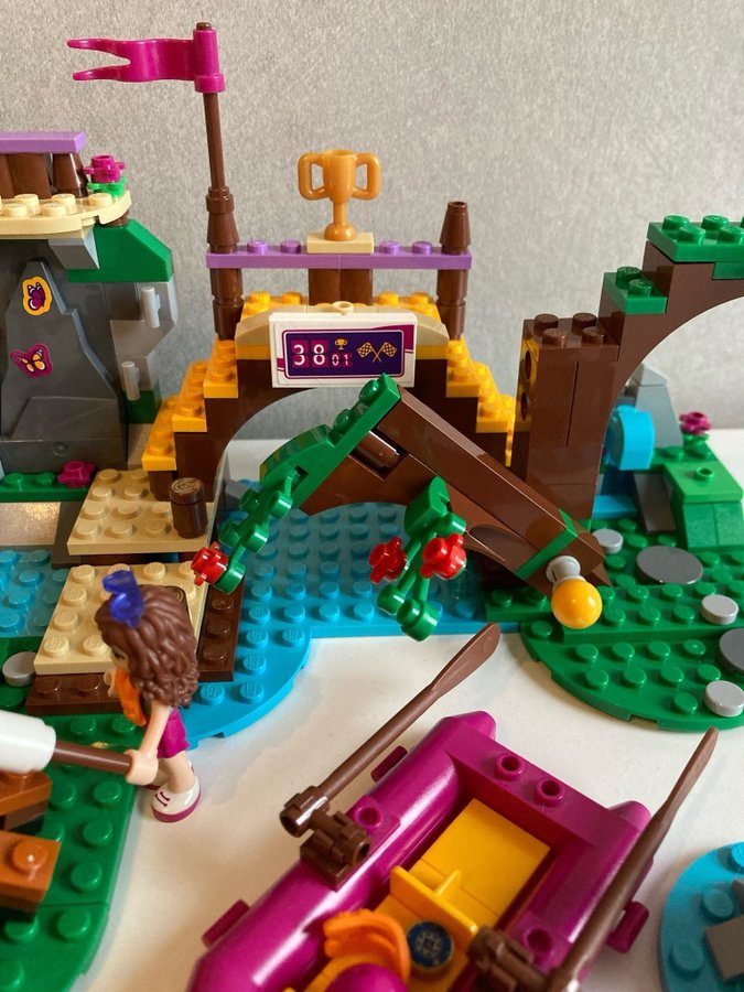 Lego Friends 41121 Äventyrslägret - forsränning, komplett!