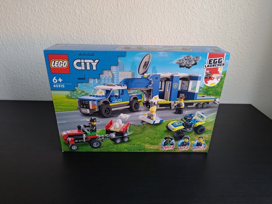 LEGO 60315 Polisens mobila kommandofordon City *OÖPPNAD*