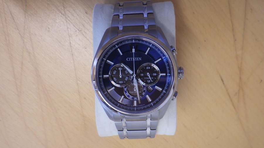 Citizen Eco-Drive Titanium Chronograph Herre ur