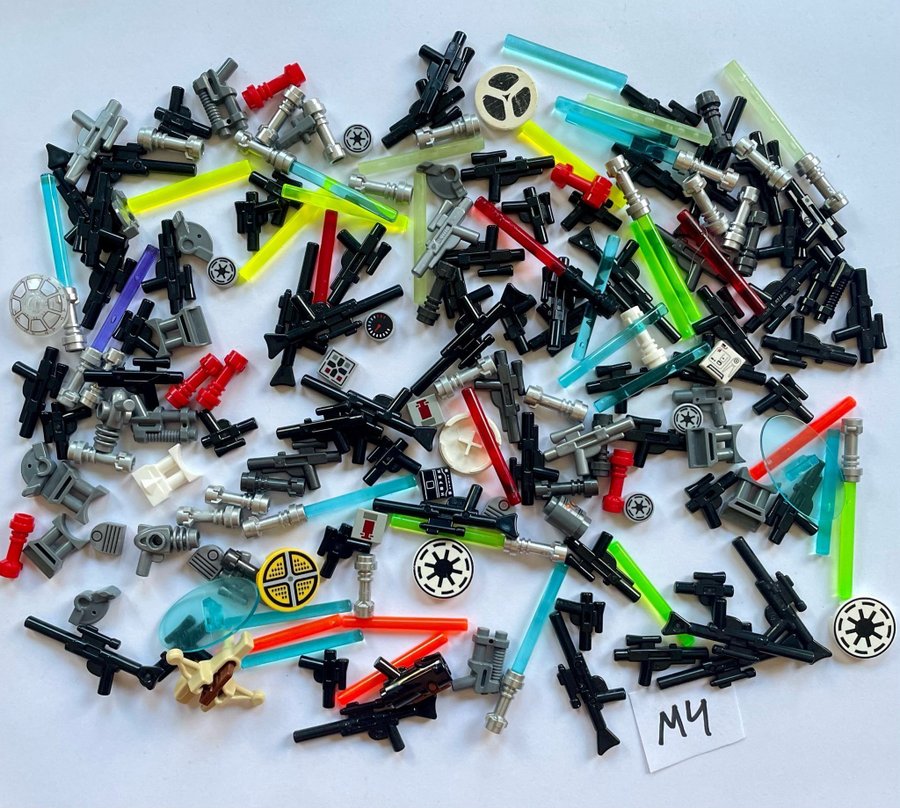 #M4 ÄKTA LEGO star wars figurer gubbar minifigurer