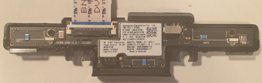 Samsung BN59-01396A Wi-Fi Board Network WLAN Client