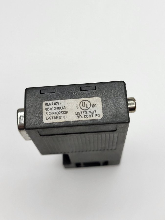 Siemens 6ES7 972-0BA12-0XA0 PLC Bus Connector