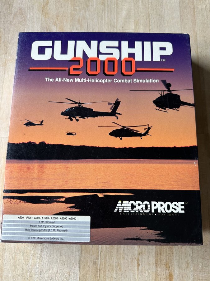 Gunship 2000 Amiga