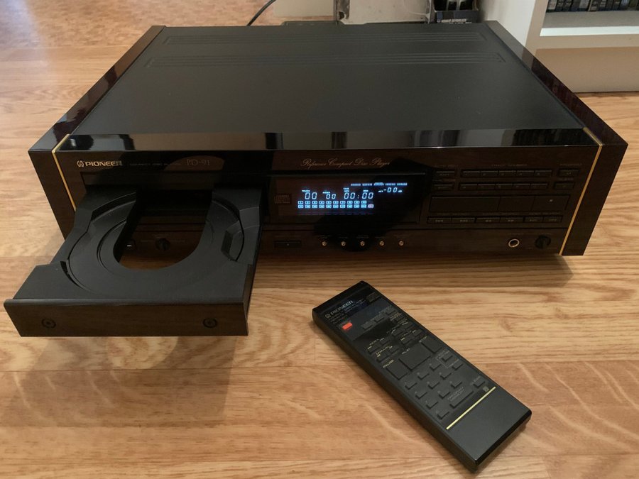 Pioneer PD-91 Compact Disc Reference Series CD Player + fjärr