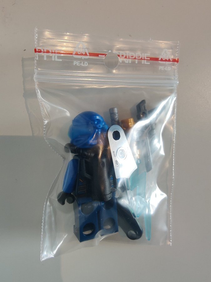 LEGO Minifigure - Blue Space Suit with Weapons - njo701