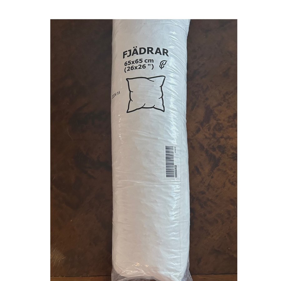 Innekudde fjäder 65x65 cm