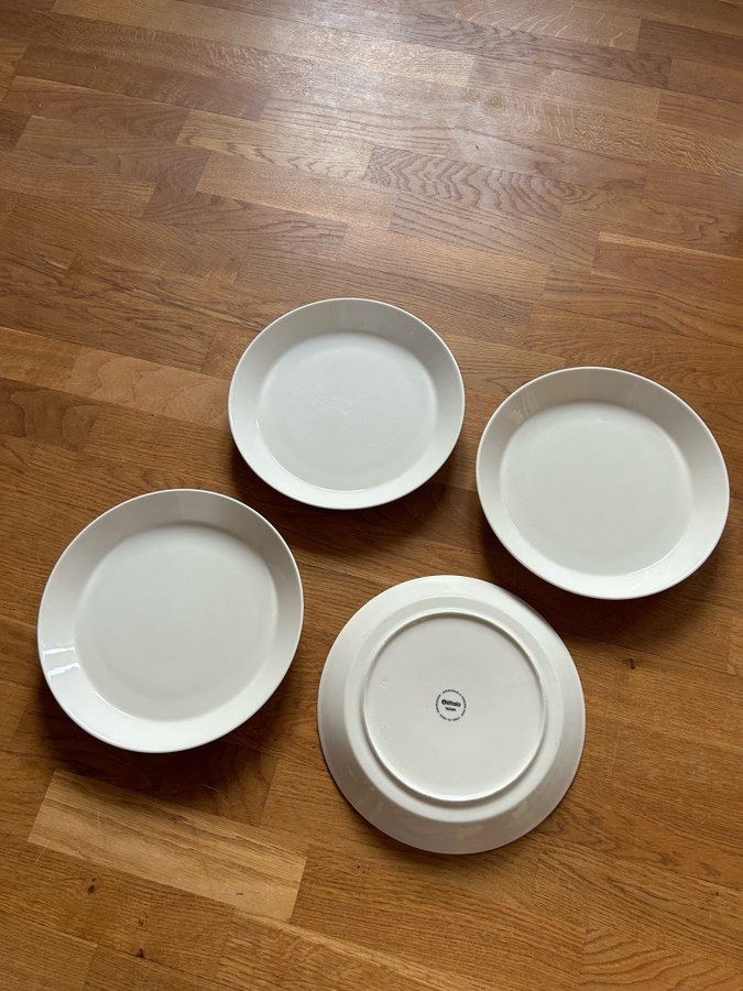 4 st Tallrikar Iittala Teema