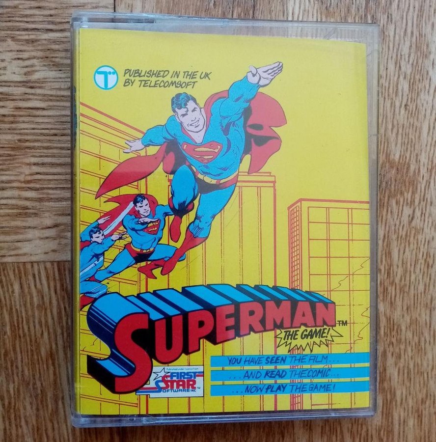 Superman - The Game (Prism Leisure - First Star)->TESTAD<- Commodore 64