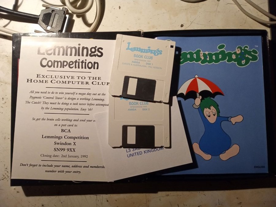 Lemmings (Amiga) - Psygnosis - 1991