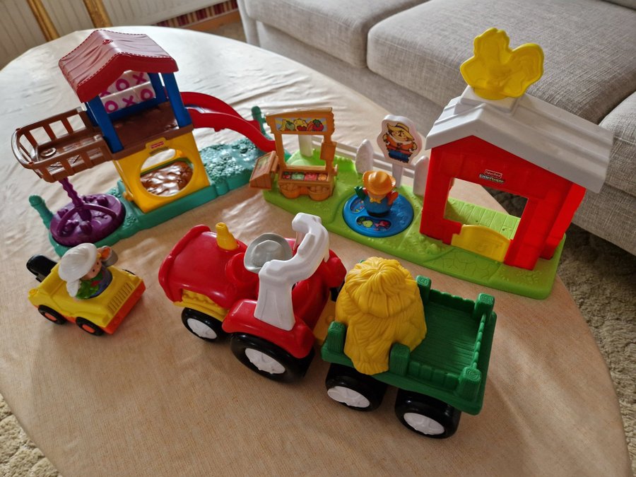 Fisher-Price Little People bondgård  lekplats