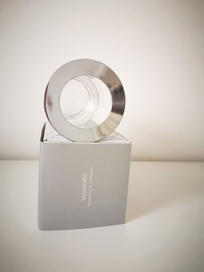 Sagaform vas Hold 15 cm silver