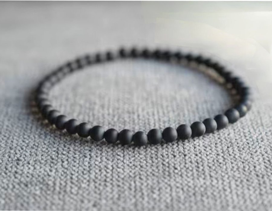 Armband Onix sten Natursten