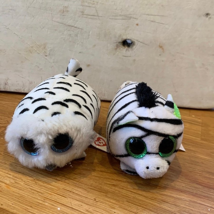 9 st Ty Beanie Boos, nyckelring och små TY