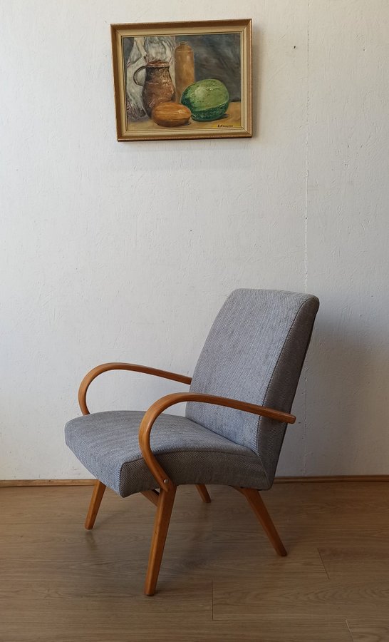 Mid-Century Armchairs, 1960s, Set of 2.