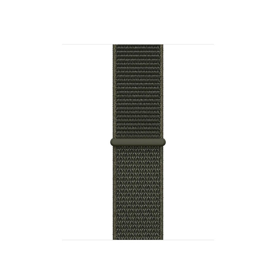 Nylonloop 38/40/41/42mm Apple Watch Armband - MÖRKGRÖN