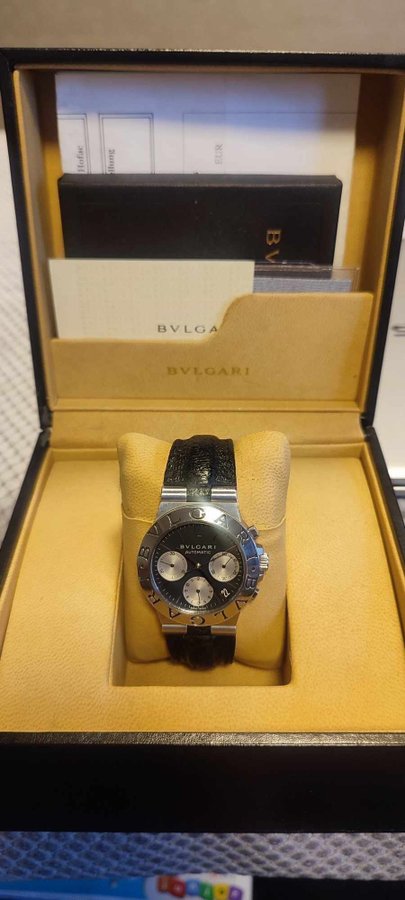 Bvlgari Diagono Chronograph Automatisk Herrklocka