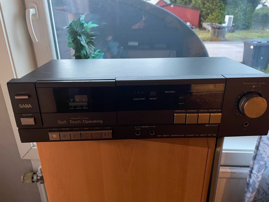 Saba cd-45 cassette deck