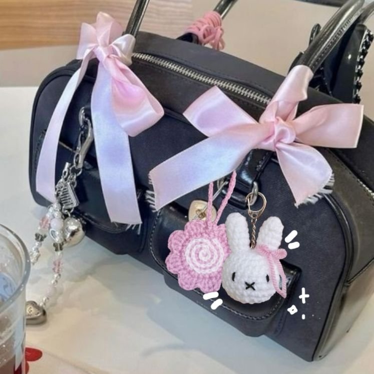 Kawaii Miffy Coquette Sanrio Nyckelring