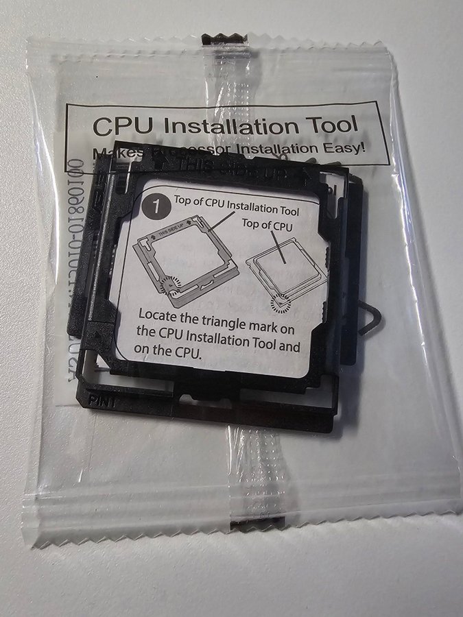 ASUS CPU Installation tool intel