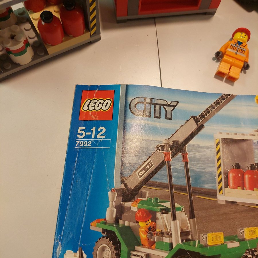 Lego City 7992 Kranbil med containrar