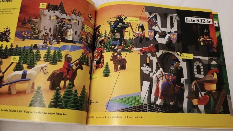 Legokatalog 1988 - Reklam bilaga Fabuland