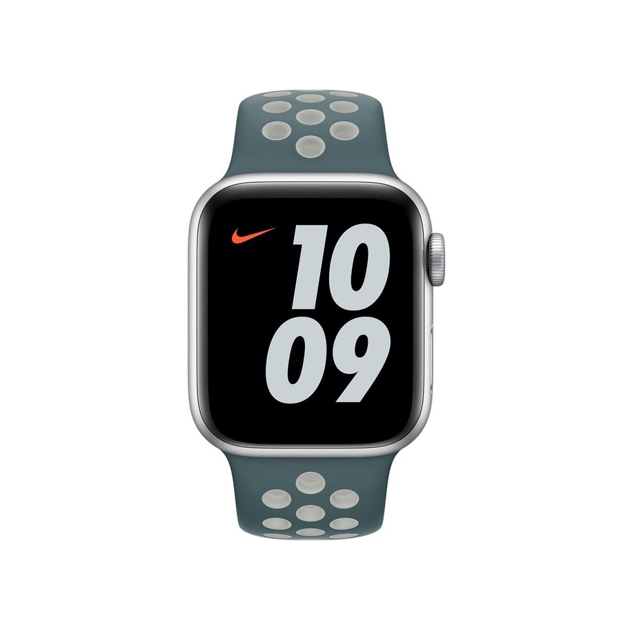 Sportband 38/40/41/42mm (M/L) Apple Watch Armband - GRÅBLÅ / LJUSGRÅ