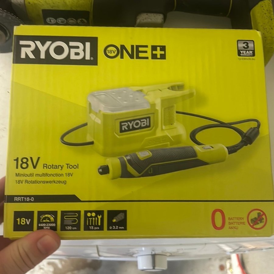 Ryobi 18V Rotationsverktyg RRT18-0