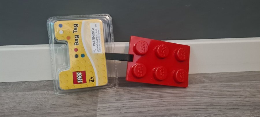 Lego bagtag bagage adress