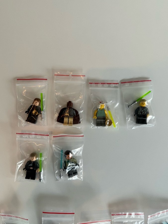 Lego Star Wars Minifigurer några exklusiva/rare