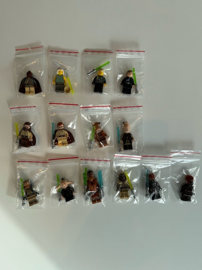 Lego Star Wars Minifigurer några exklusiva/rare