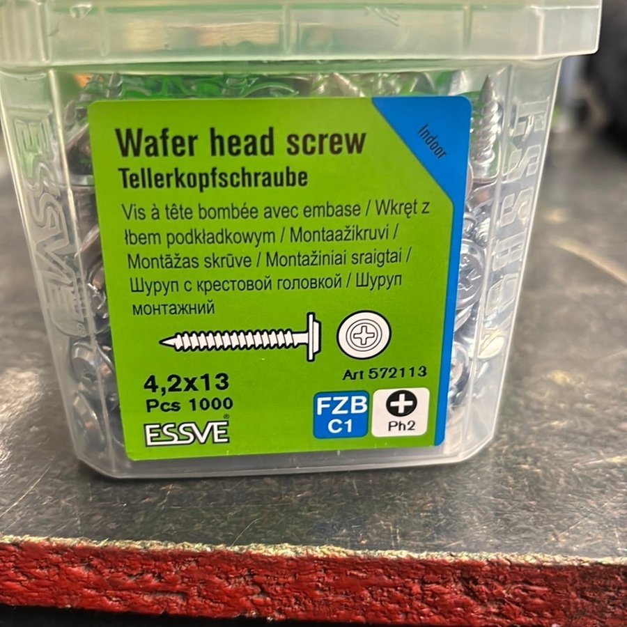 Wafer head screw 42x13