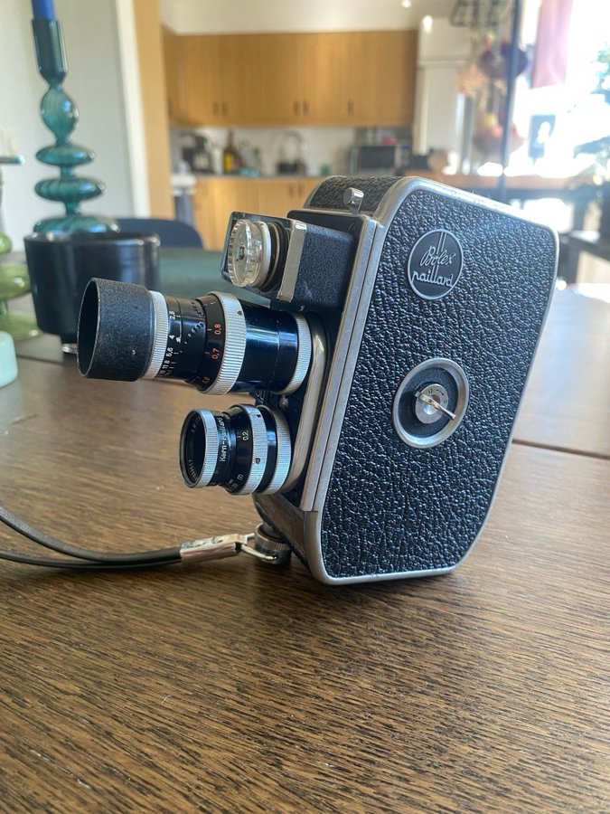 Bolex paillard B-8L 8mm filmkamera från 1958