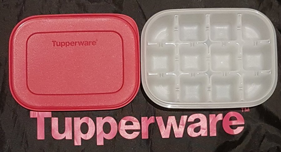 NY Freezersmart Istärningbehållare Tupperware isbitar smakportioner örter fond