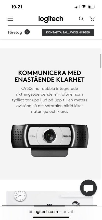 Logitech C930e Webcam