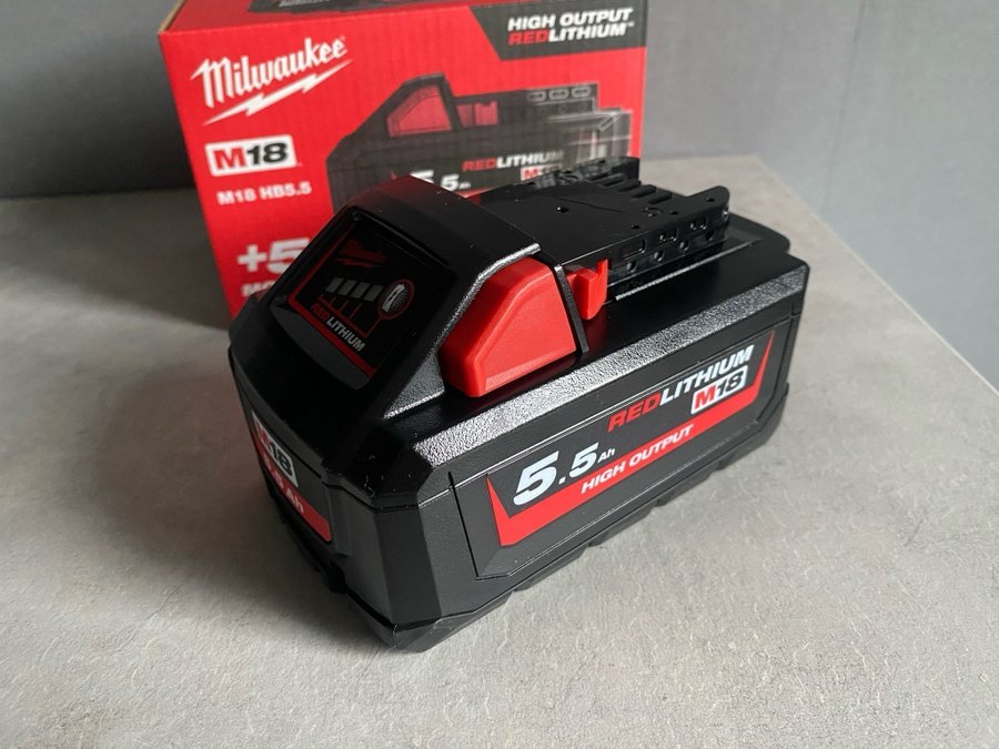 Milwaukee batteri 5.5 Ah M18 HB 5.5