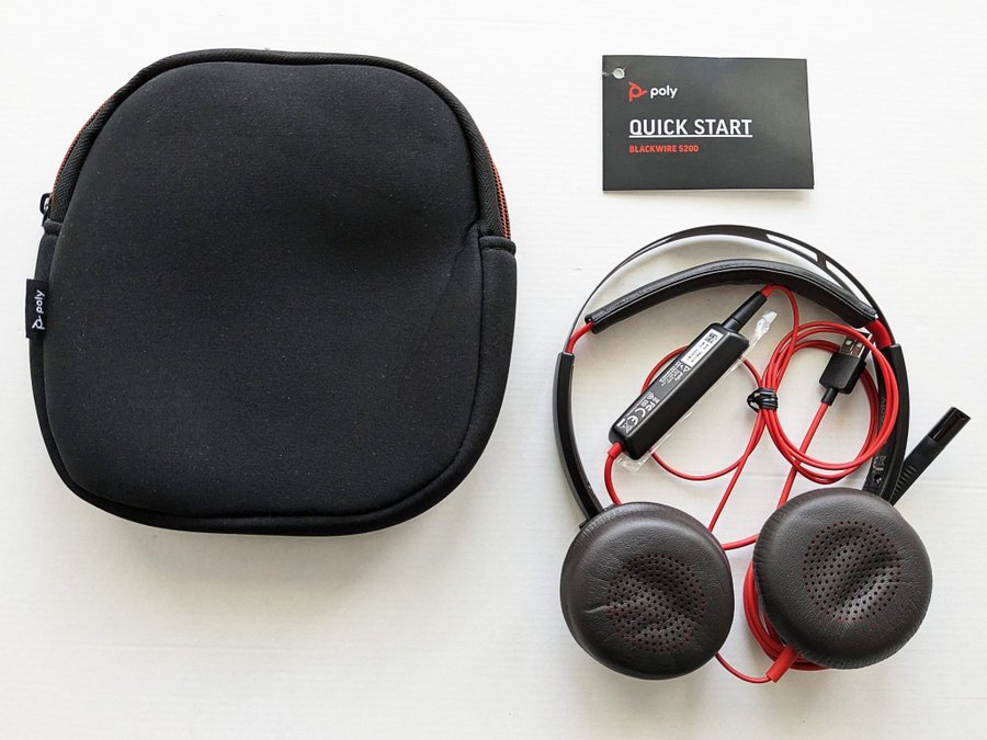 Poly Blackwire C5220 USB-A On-ear Headset