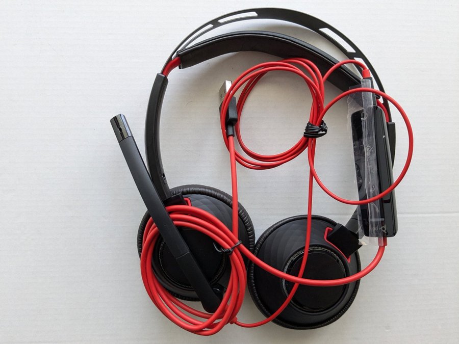 Poly Blackwire C5220 USB-A On-ear Headset