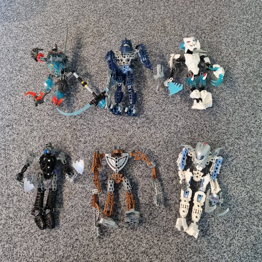 Bionicle Set - 6 st