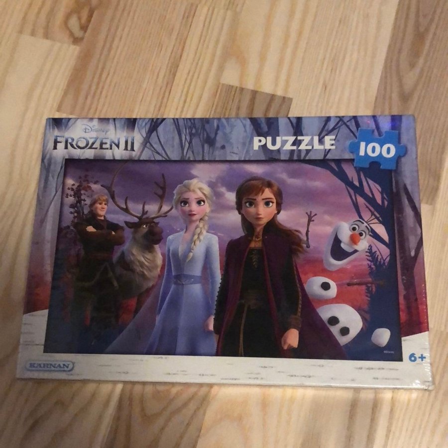 Pussel 100 bitar, Frozen, Frost, Elsa