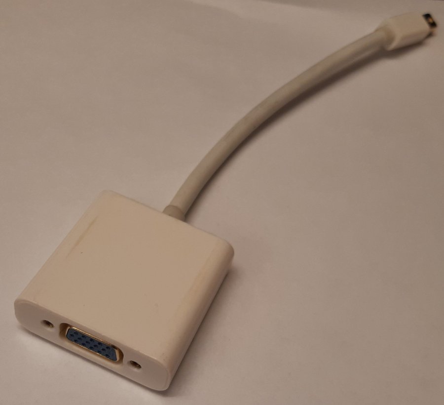 Mini DisplayPort till VGA adapter